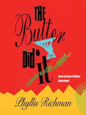 cover image of The Butter Did It